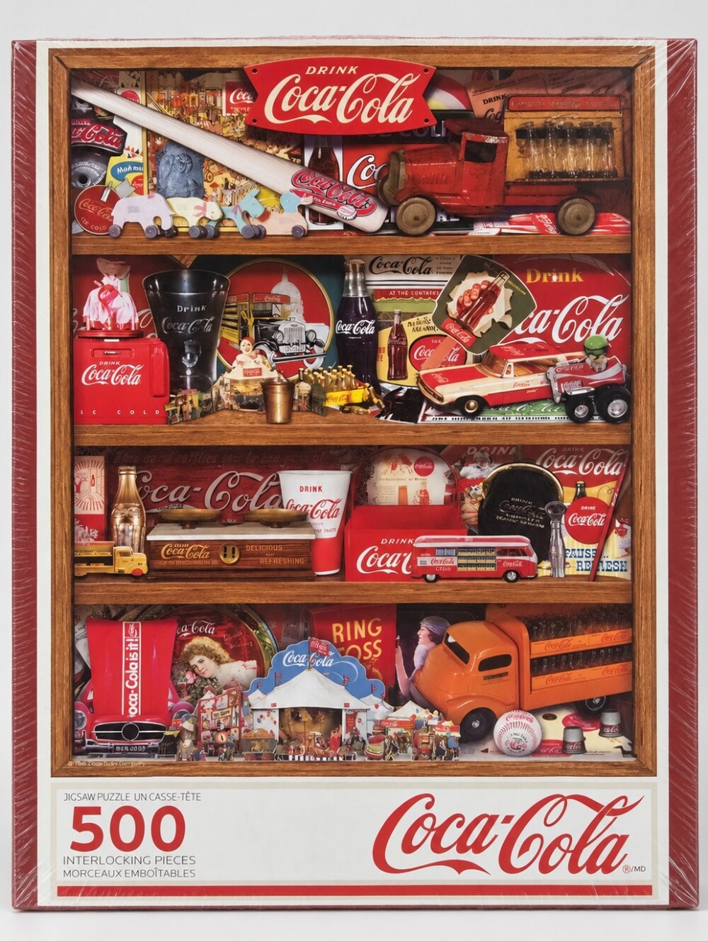 Vintage Coca Cola Puzzle 500 Piece Springbok Sealed Jigsaw Coke Collectible
